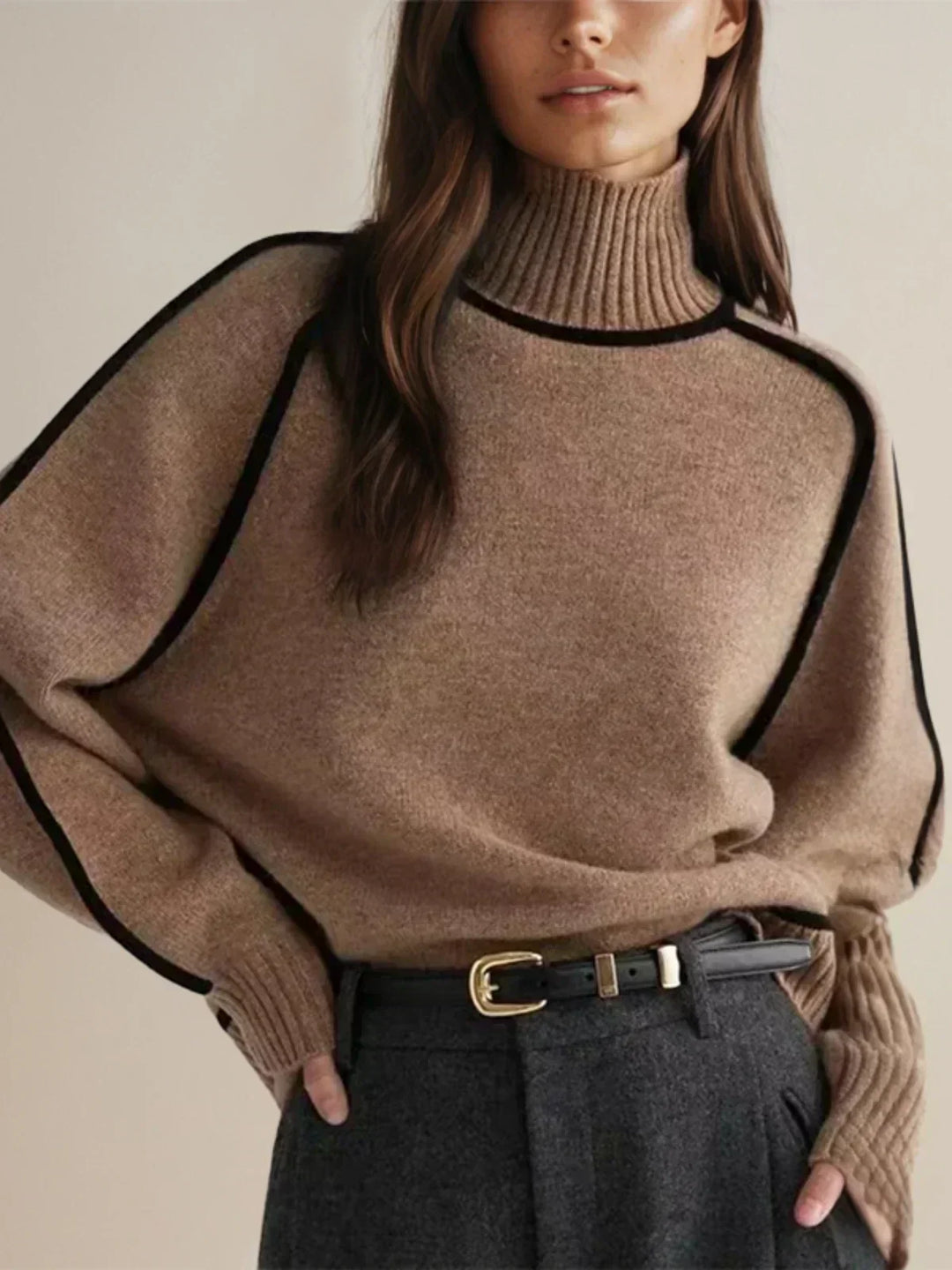 THE DONNA TURTLENECK SWEATER