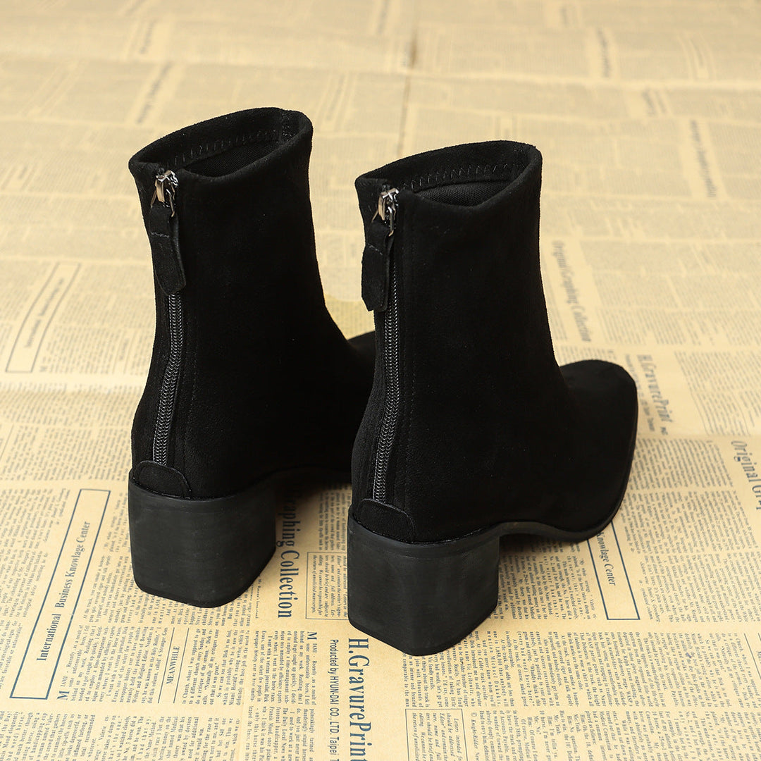 Giuliana | Elegant Suede Ankle Boots