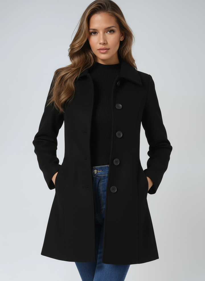 Sylvia | Women's Single Breasted Winter Trench Coat