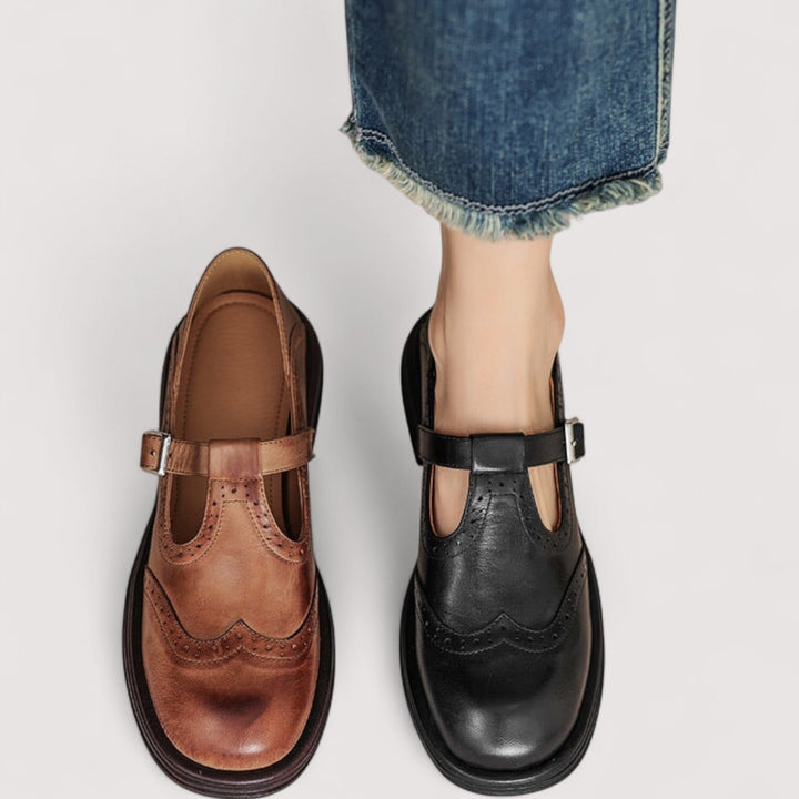 Louisa | Orthopedic Leather shoes