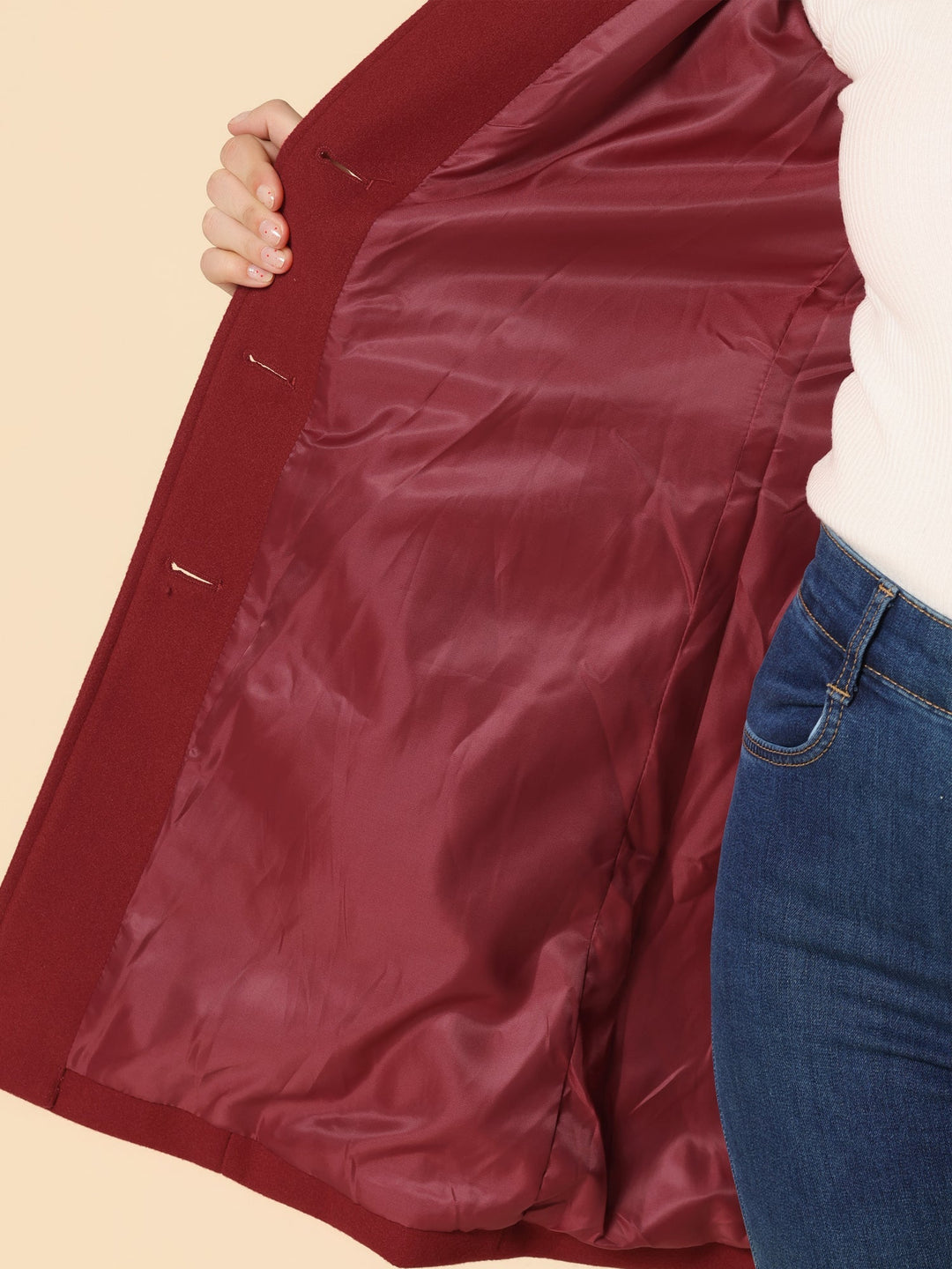 Sylvia | Women's Single Breasted Winter Trench Coat